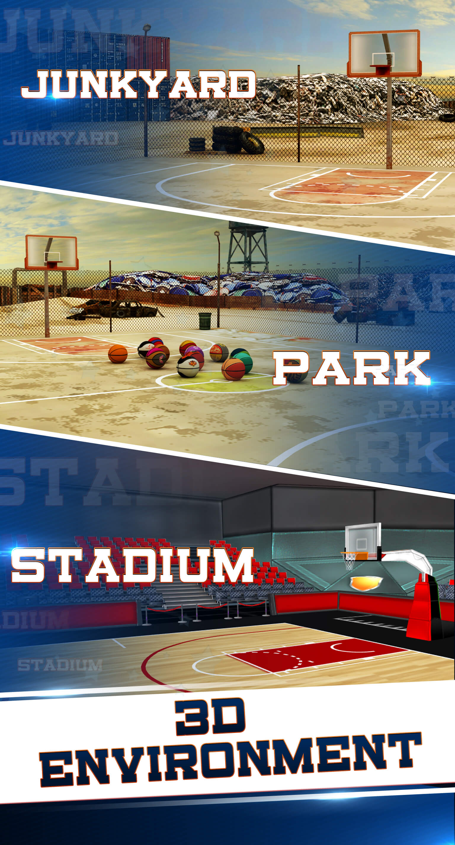 Basketball Shots 3D™ Online by Creative Mobile